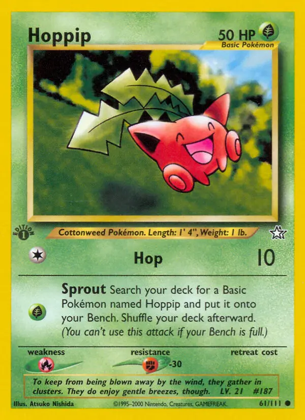 Hoppip — Neo Genesis card #61