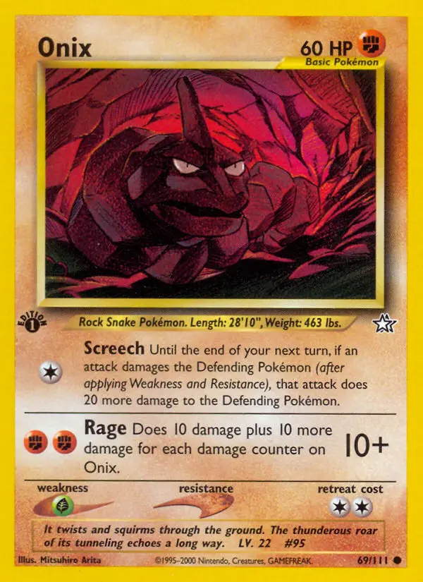 Onix — Neo Genesis card #69