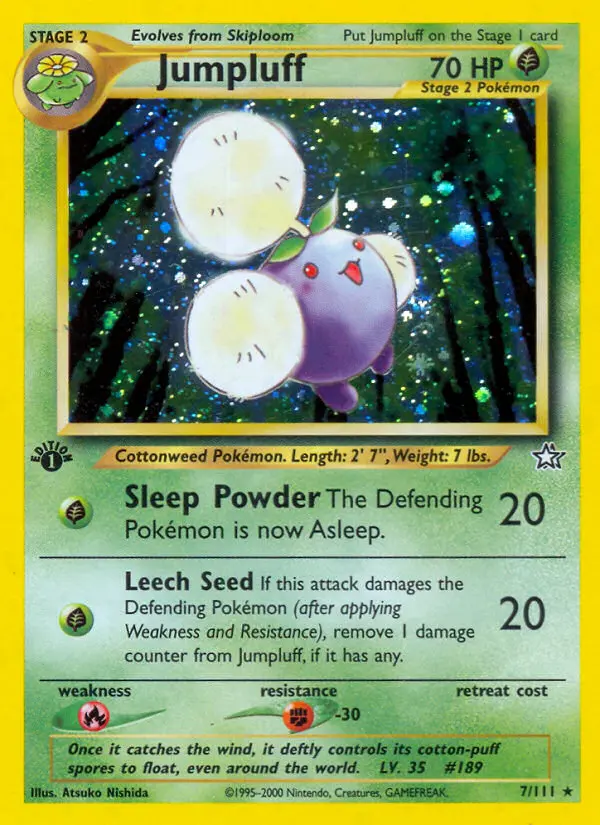 Jumpluff — Neo Genesis card #7