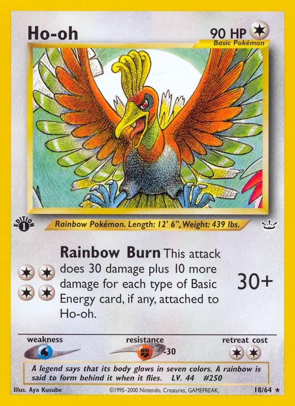 Ho-oh — Neo Revelation card #18