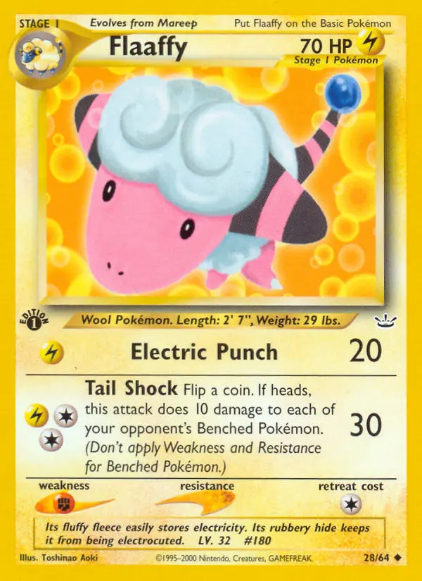 Flaaffy — Neo Revelation card #28