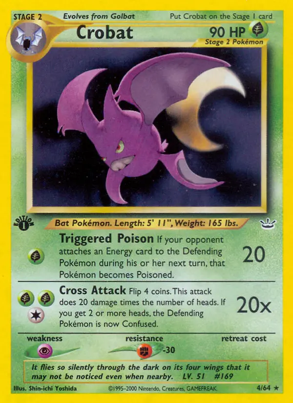 Crobat — Neo Revelation card #4