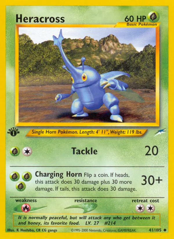 Heracross — Neo Destiny card #41