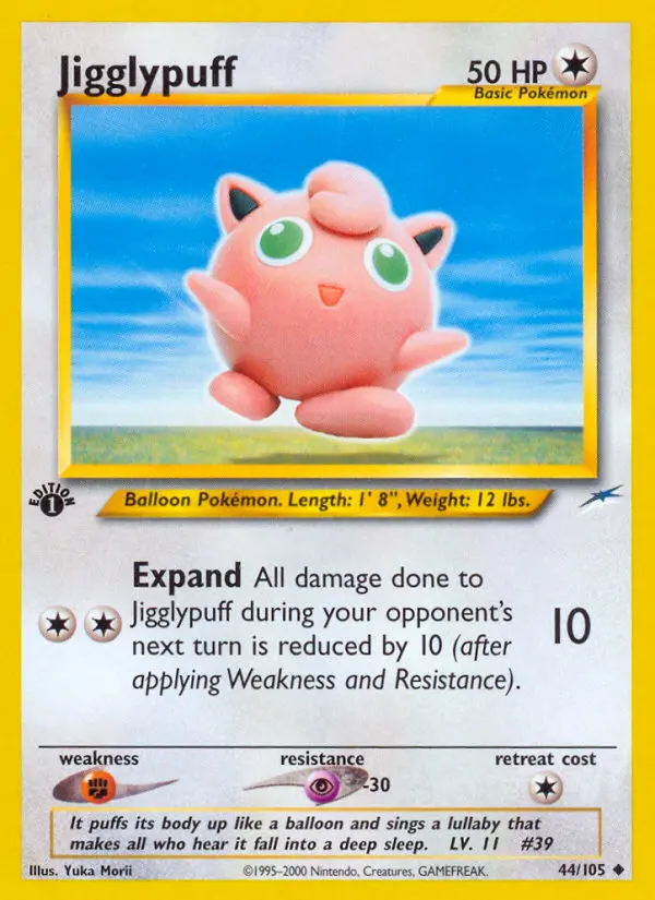 Jigglypuff — Neo Destiny card #44