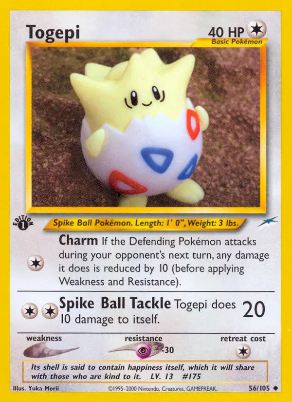 Togepi — Neo Destiny card #56
