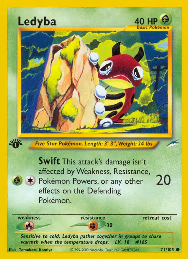 Ledyba — Neo Destiny card #71