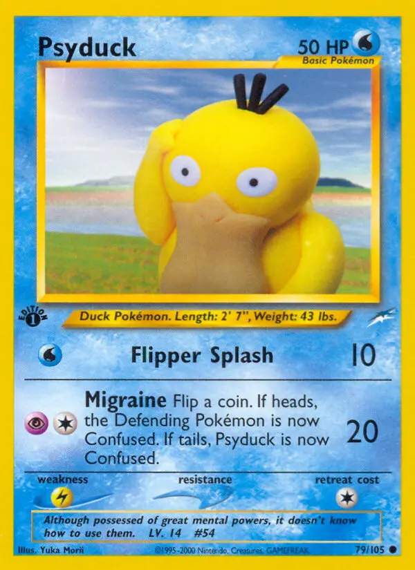 Psyduck — Neo Destiny card #79