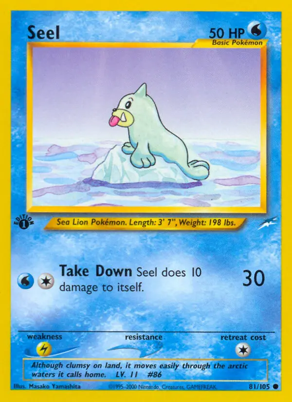 Seel — Neo Destiny card #81