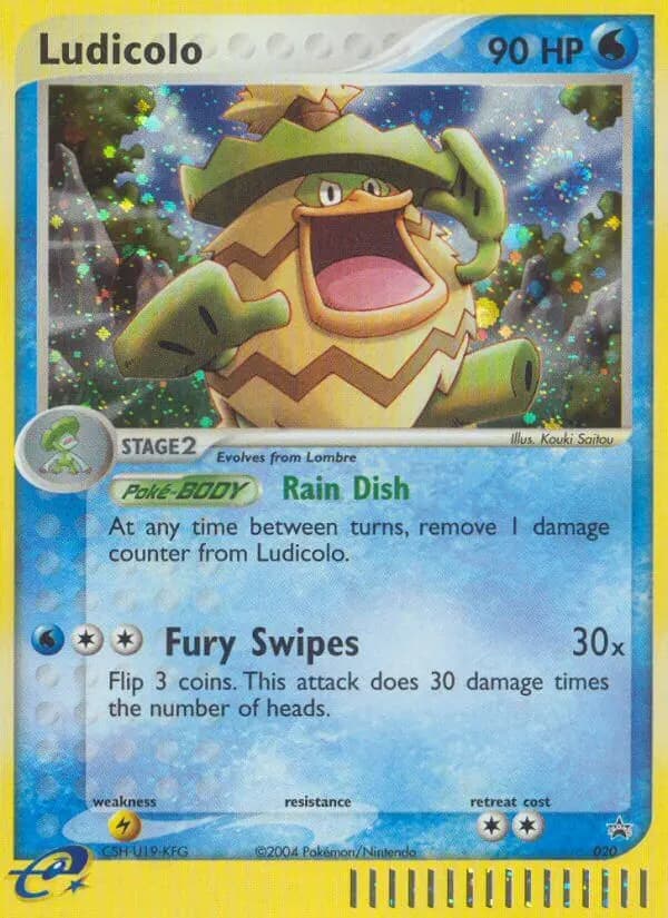 Ludicolo — Nintendo Black Star Promos card #20