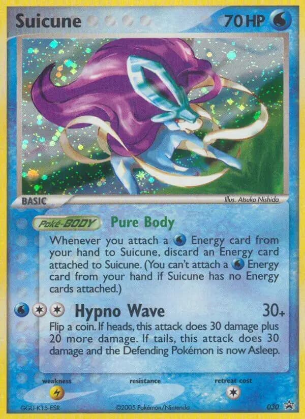 Suicune — Nintendo Black Star Promos card #30