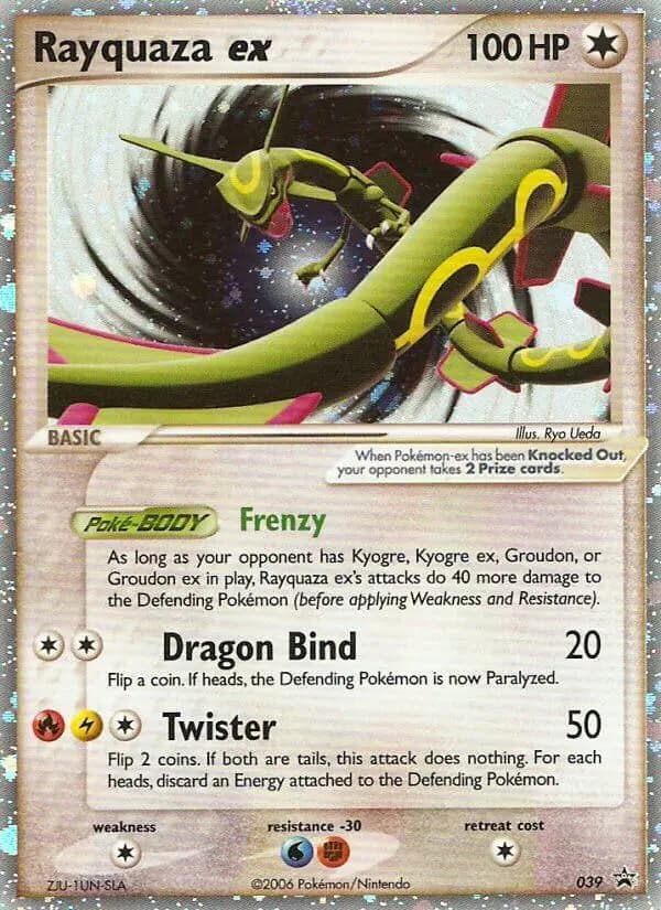 Rayquaza ex — Nintendo Black Star Promos card #39