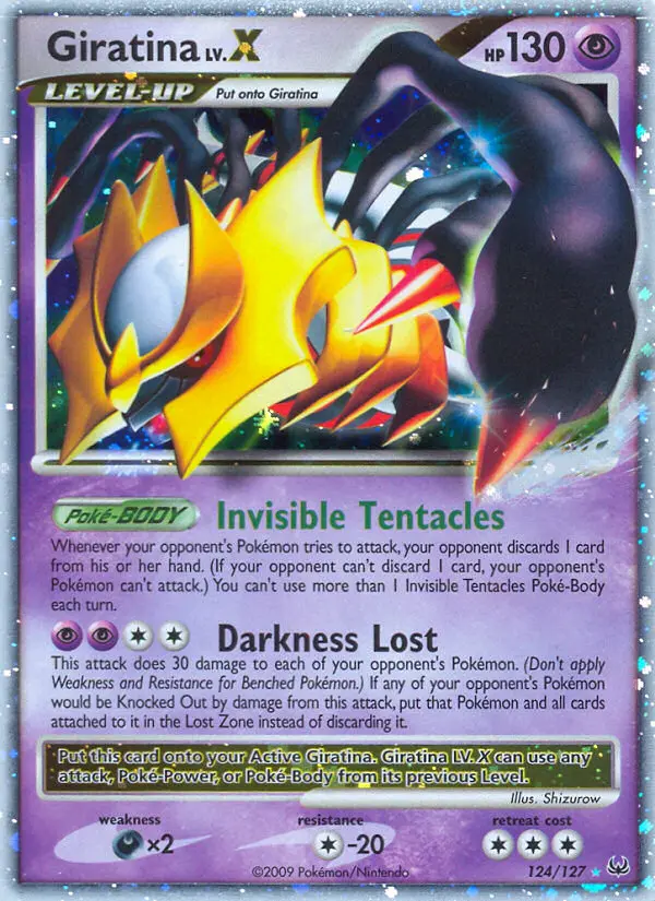 Giratina — Platinum card #124