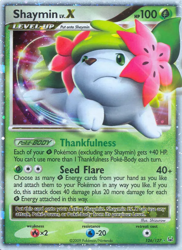 Shaymin — Platinum card #126