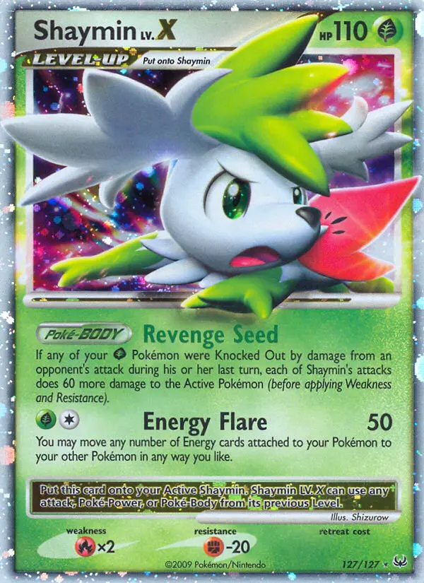 Shaymin — Platinum card #127