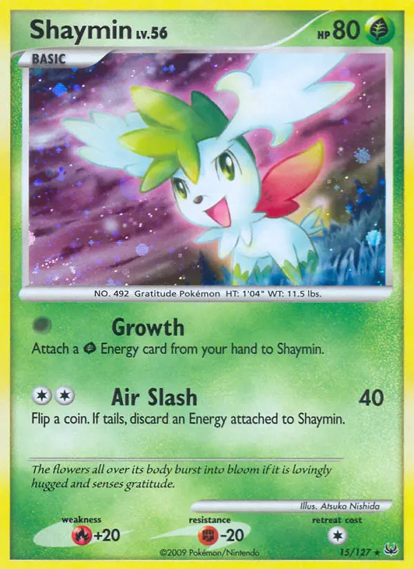 Shaymin — Platinum card #15