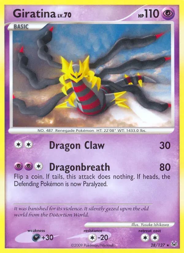 Giratina — Platinum card #28