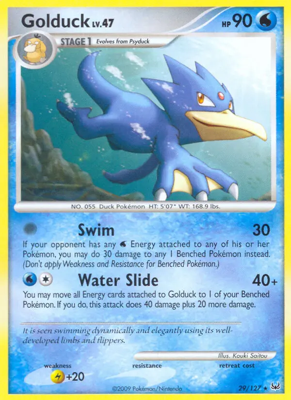 Golduck — Platinum card #29