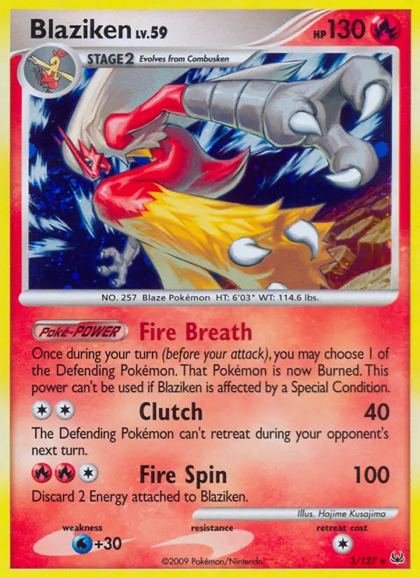 Blaziken — Platinum card #3