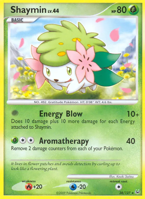 Shaymin — Platinum card #38