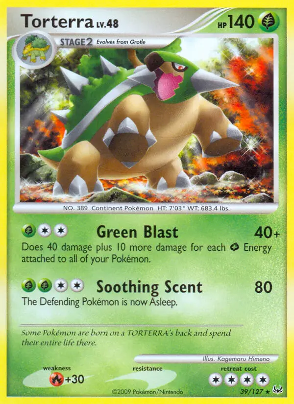 Torterra — Platinum card #39