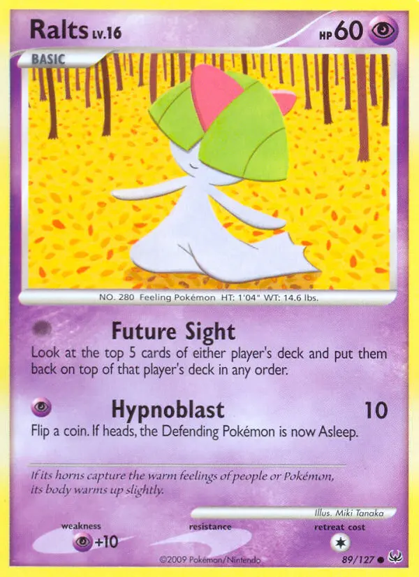 Ralts — Platinum card #89
