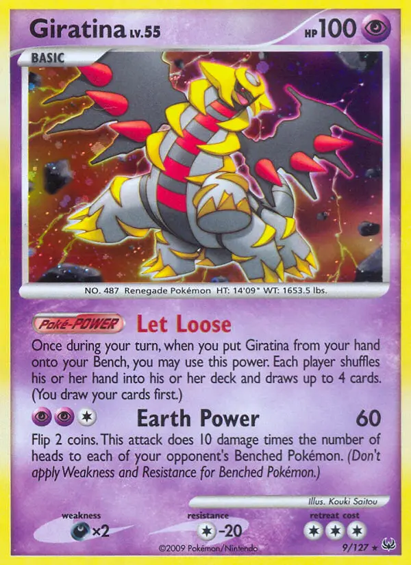 Giratina — Platinum card #9