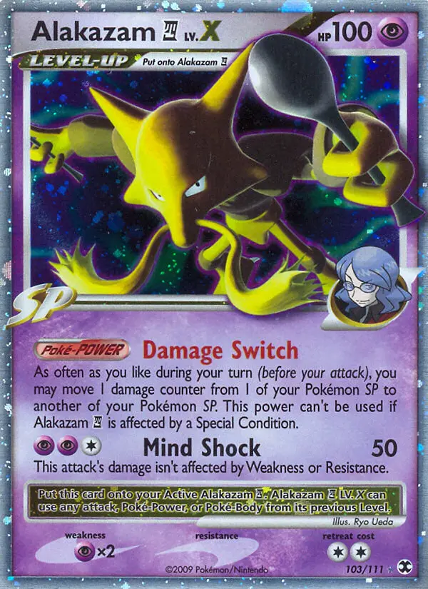 Alakazam 4 — Rising Rivals card #103