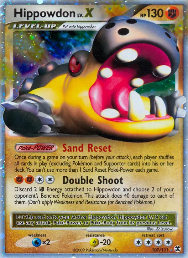Hippowdon — Rising Rivals card #107