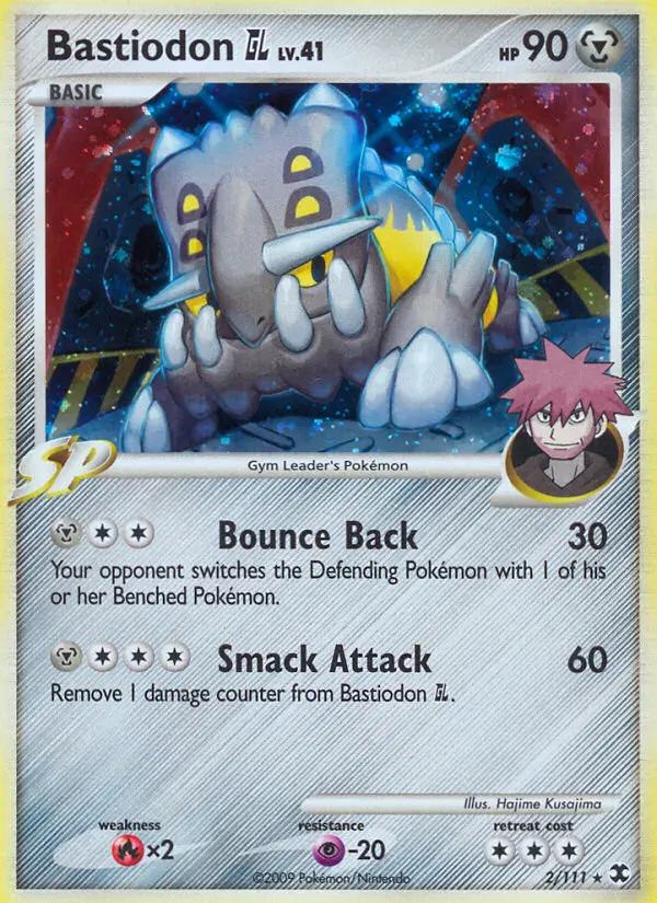 Bastiodon GL — Rising Rivals card #2