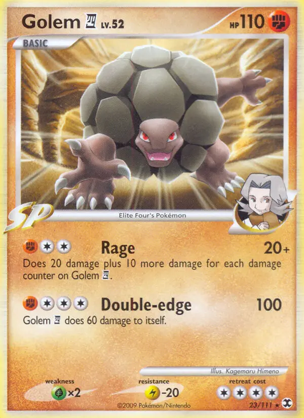 Golem 4 — Rising Rivals card #23