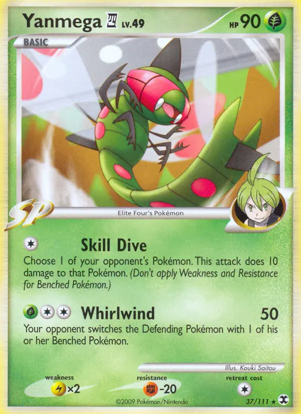Yanmega 4 — Rising Rivals card #37