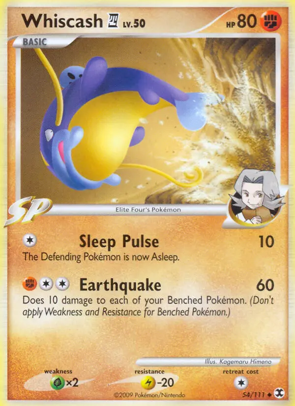 Whiscash 4 — Rising Rivals card #54