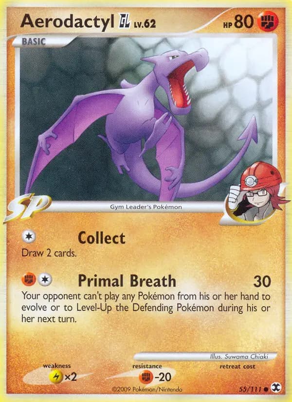 Aerodactyl GL — Rising Rivals card #55