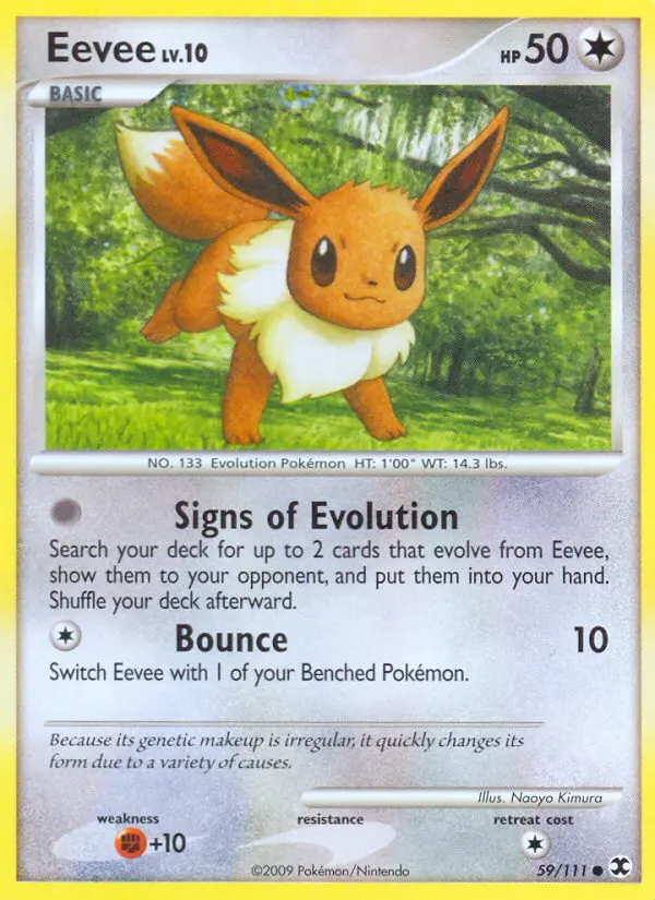 Eevee — Rising Rivals card #59