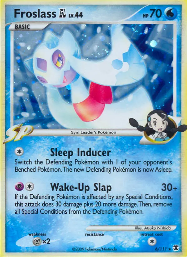 Froslass GL — Rising Rivals card #6