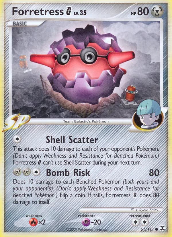 Forretress G — Rising Rivals card #61