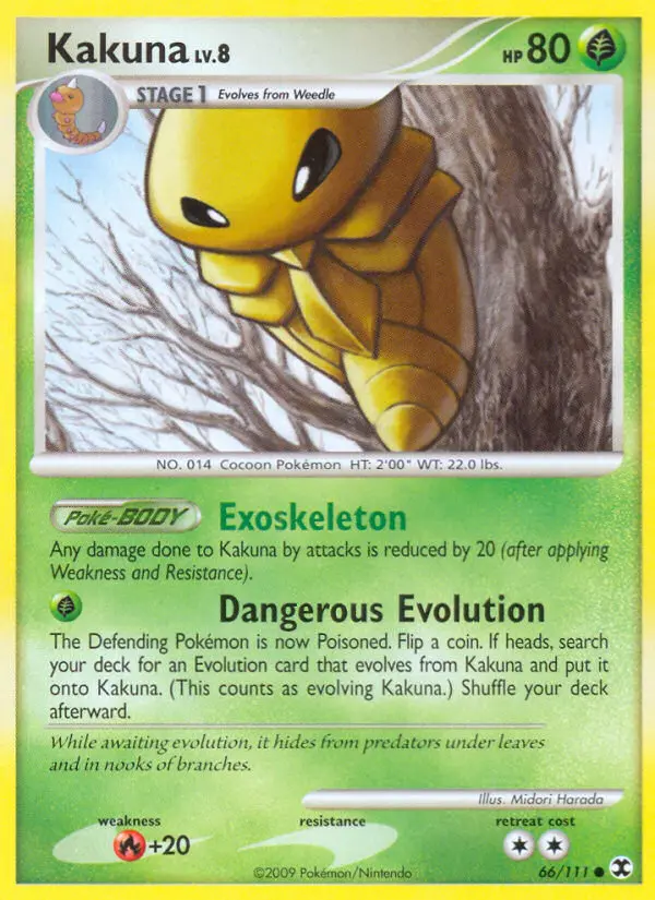Kakuna — Rising Rivals card #66