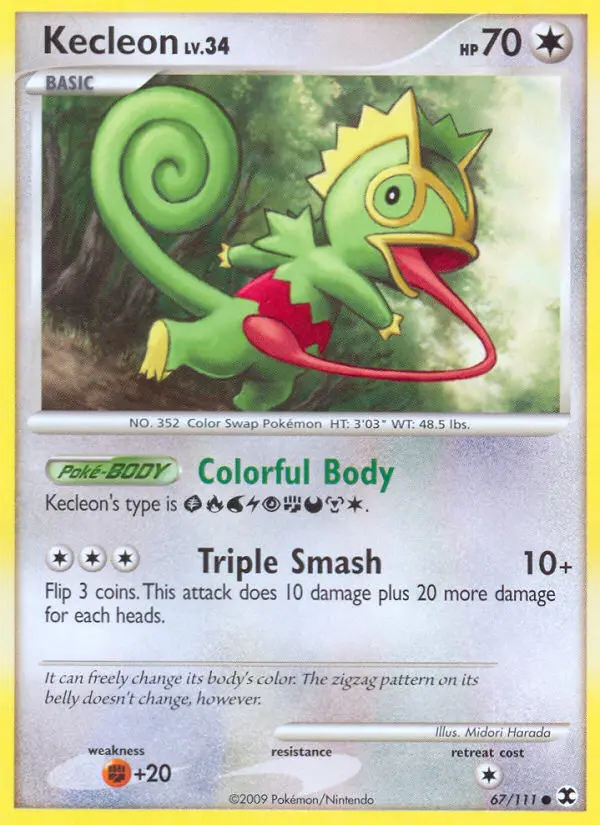 Kecleon — Rising Rivals card #67
