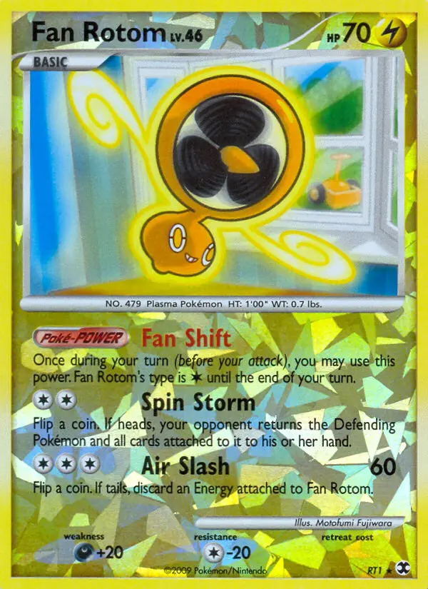 Fan Rotom — Rising Rivals card #RT1