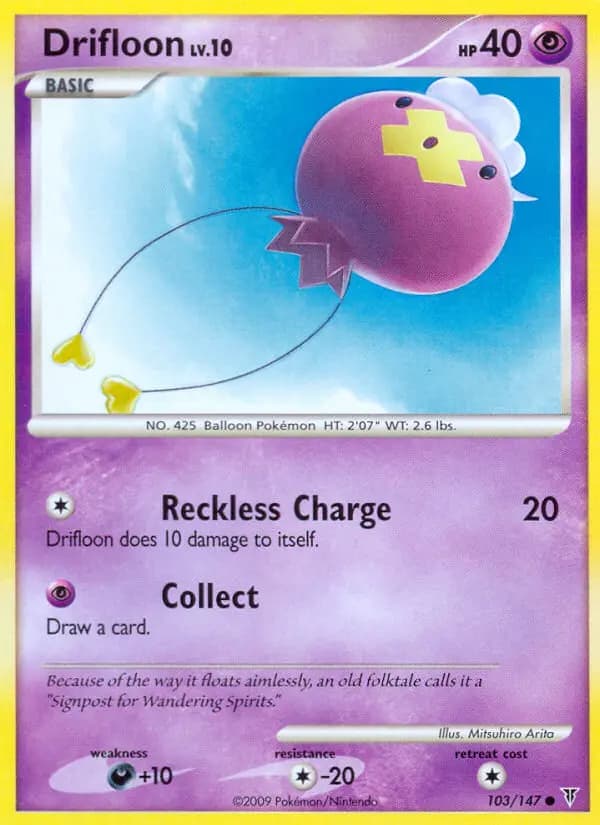 Drifloon — Supreme Victors card #103