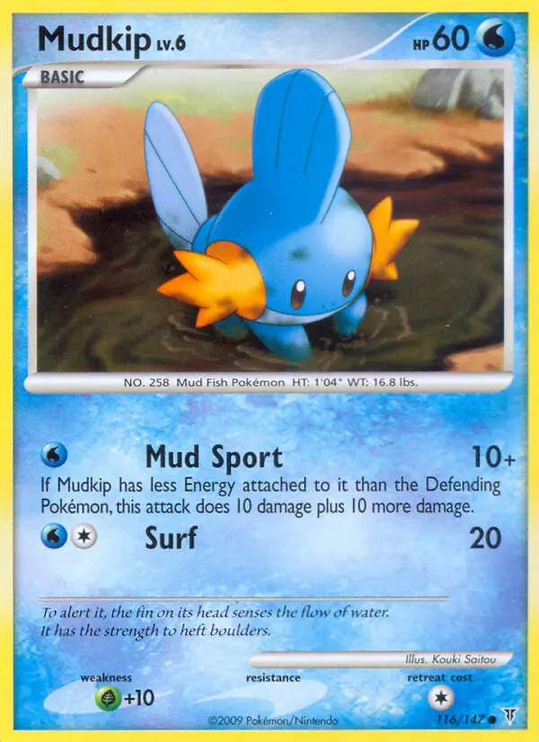Mudkip — Supreme Victors card #116