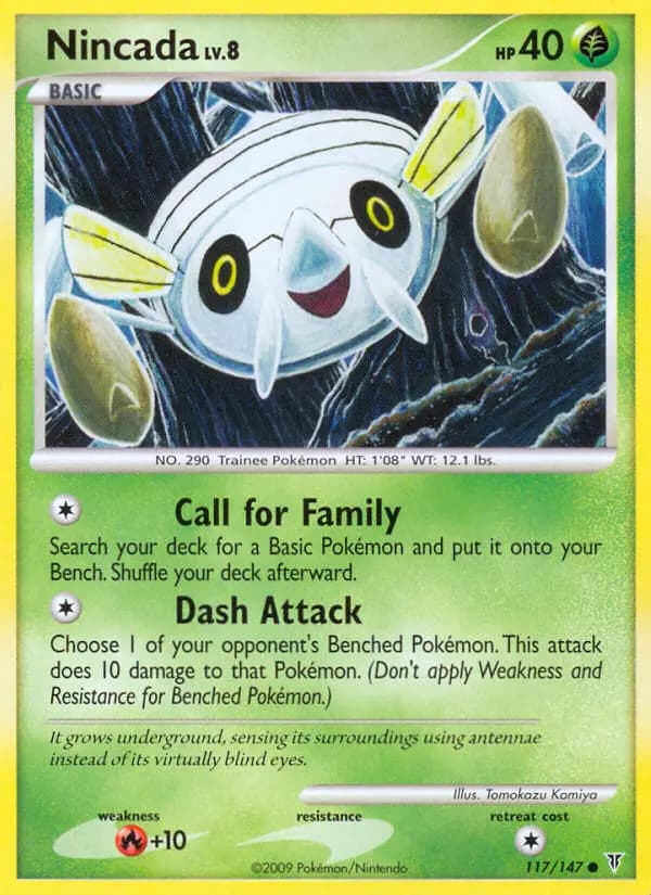 Nincada — Supreme Victors card #117