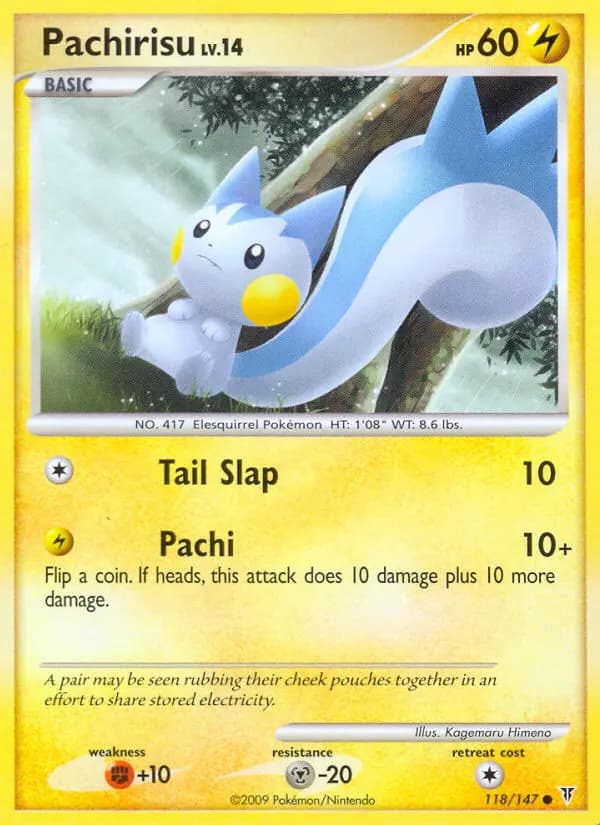 Pachirisu — Supreme Victors card #118