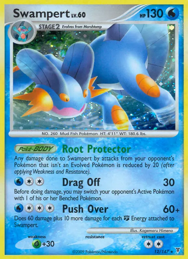Swampert — Supreme Victors card #12