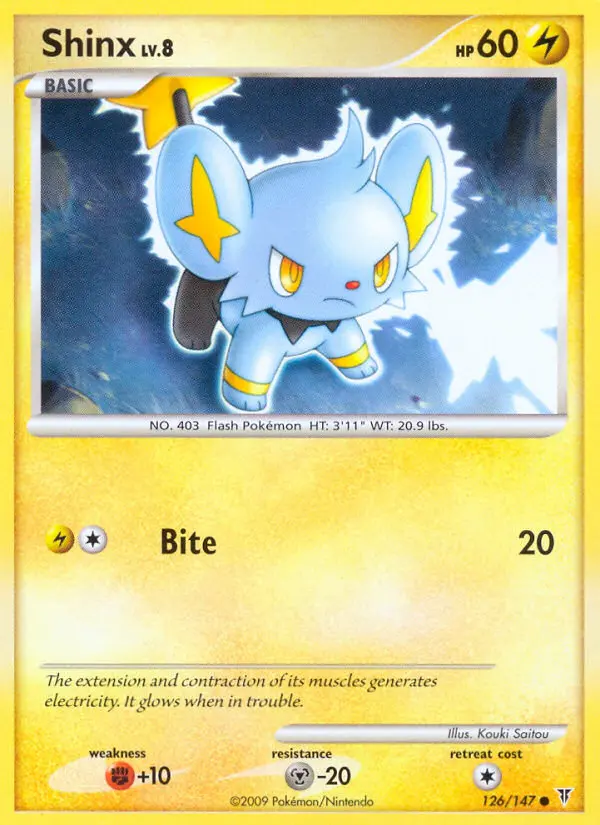 Shinx — Supreme Victors card #126