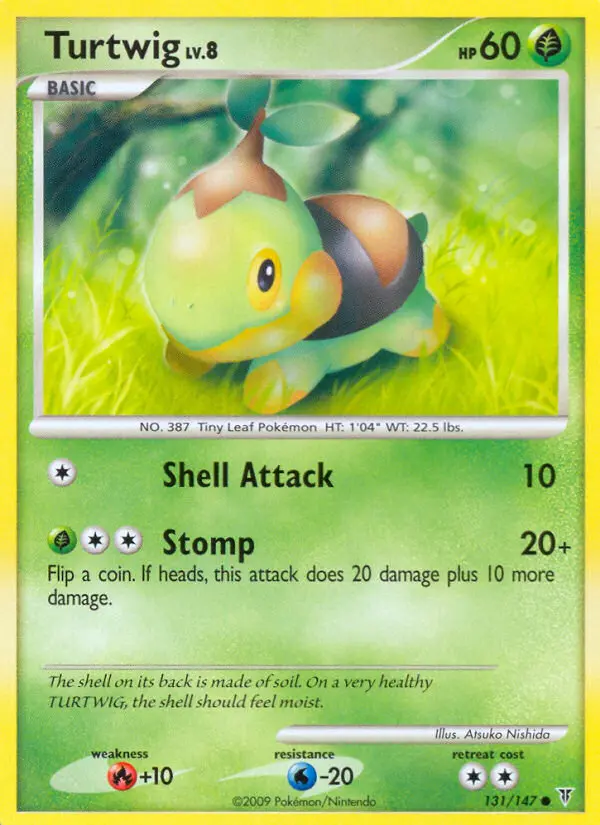Turtwig — Supreme Victors card #131