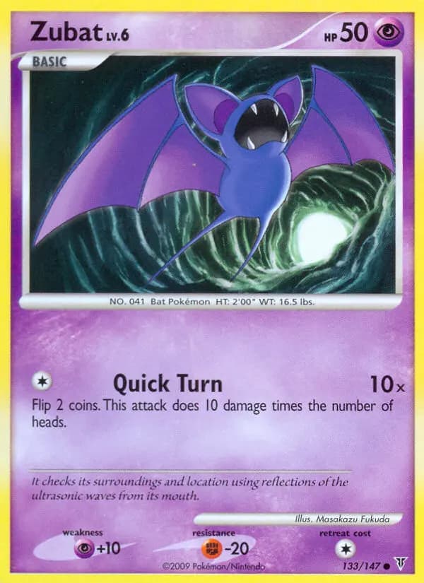 Zubat — Supreme Victors card #133