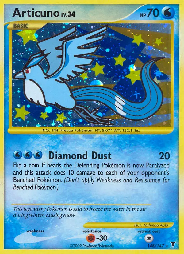 Articuno — Supreme Victors card #148