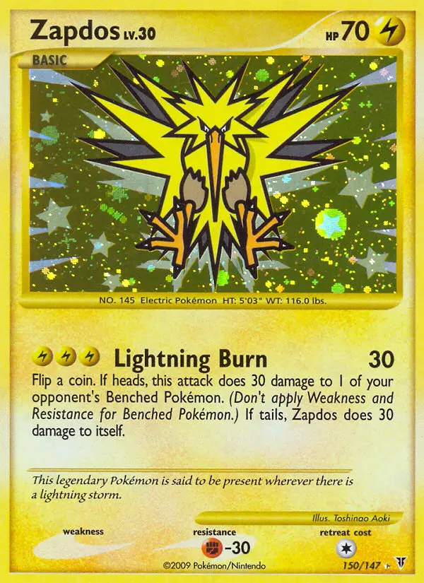 Zapdos — Supreme Victors card #150