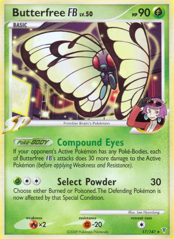Butterfree FB — Supreme Victors card #17